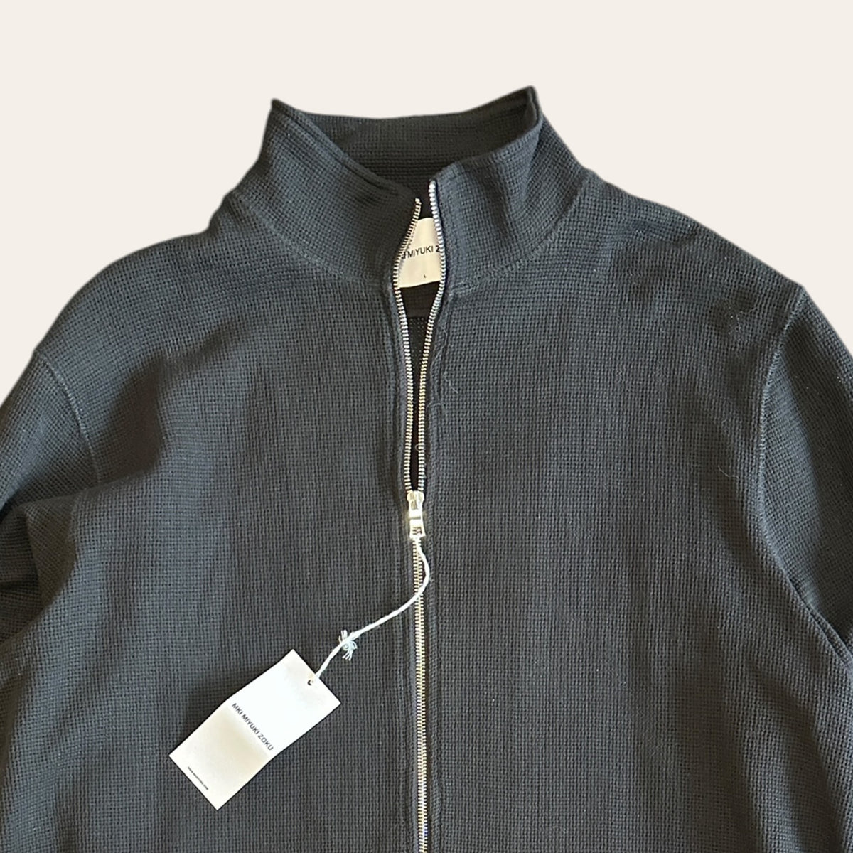 Mki Miyuki Zoku Knit Zip Up Size L