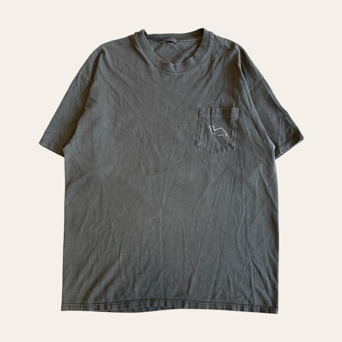 90s Camel Pocket Tee Size L