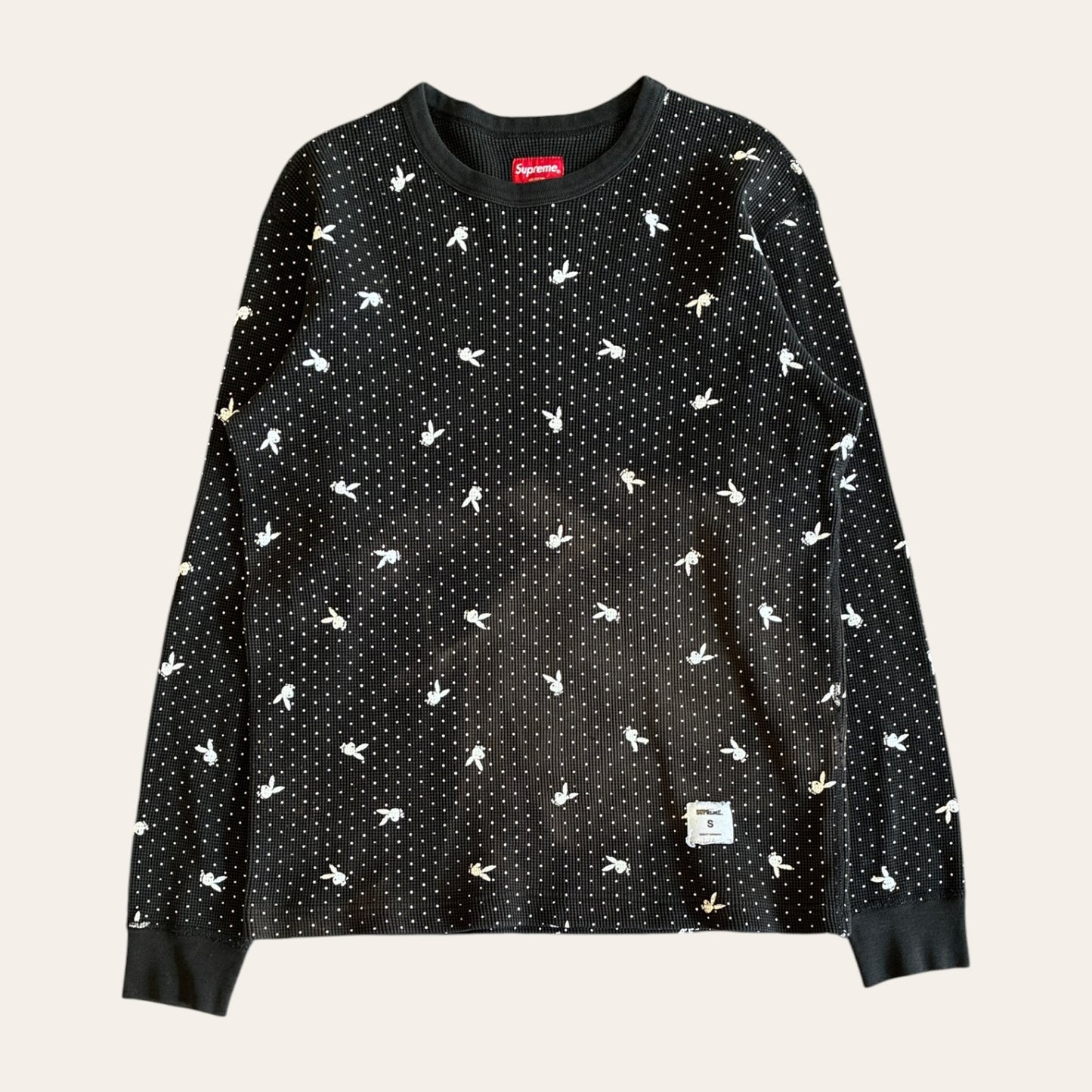 Supreme Playboy Thermal Long Sleeve Size M