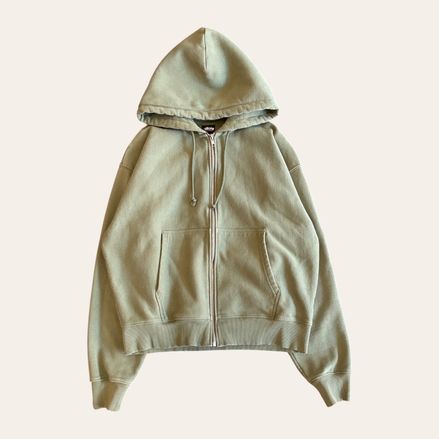 Stussy Toronto Zip Hoodie Olive Size L