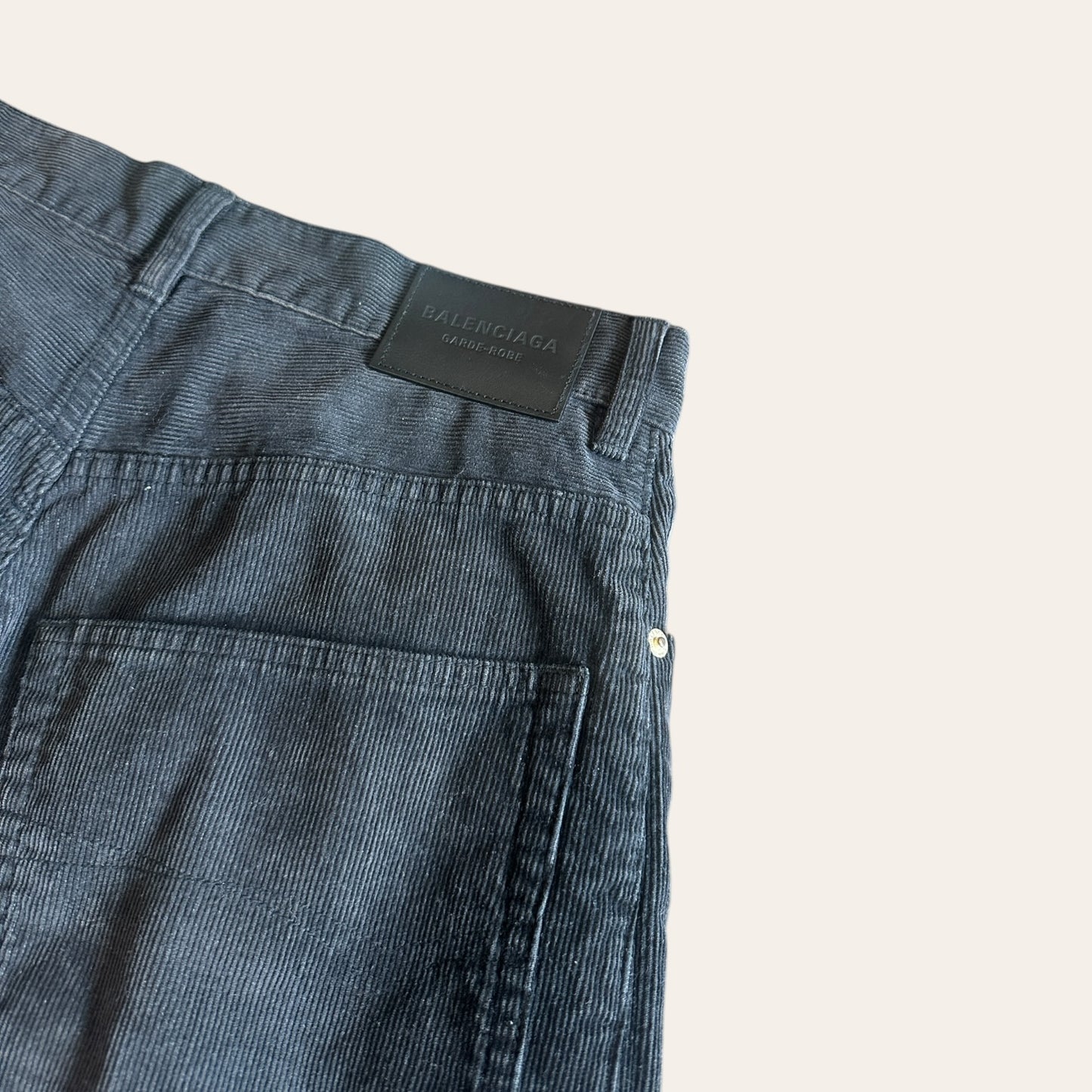 2023 Balenciaga Corduroy Jeans Size S