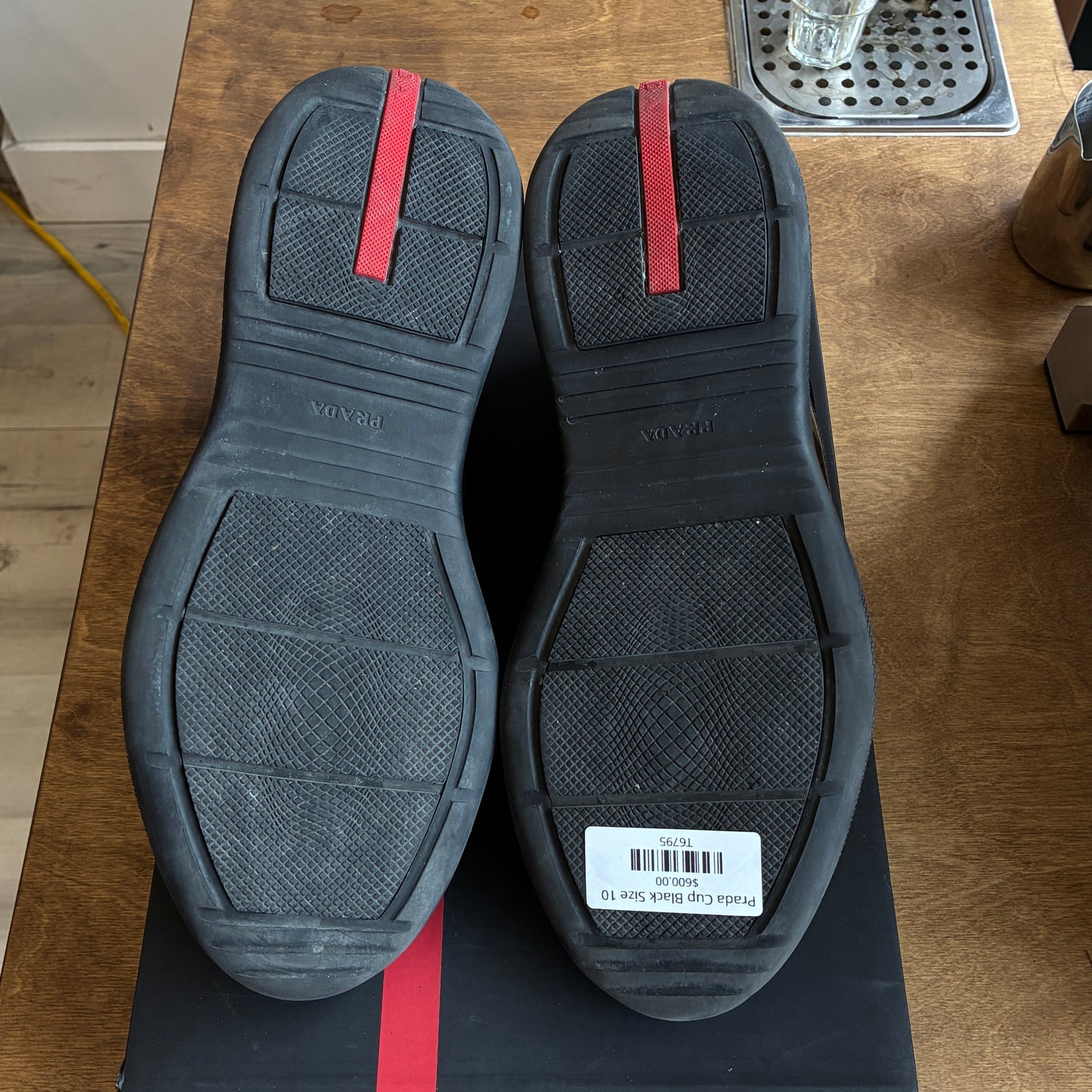 Prada Americas Cup "Black" Size 10