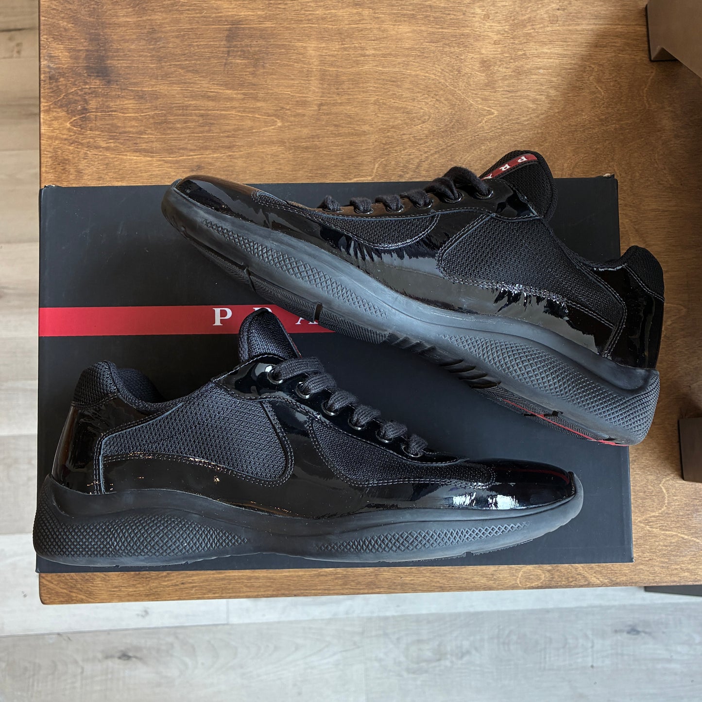 Prada Americas Cup "Black" Size 10