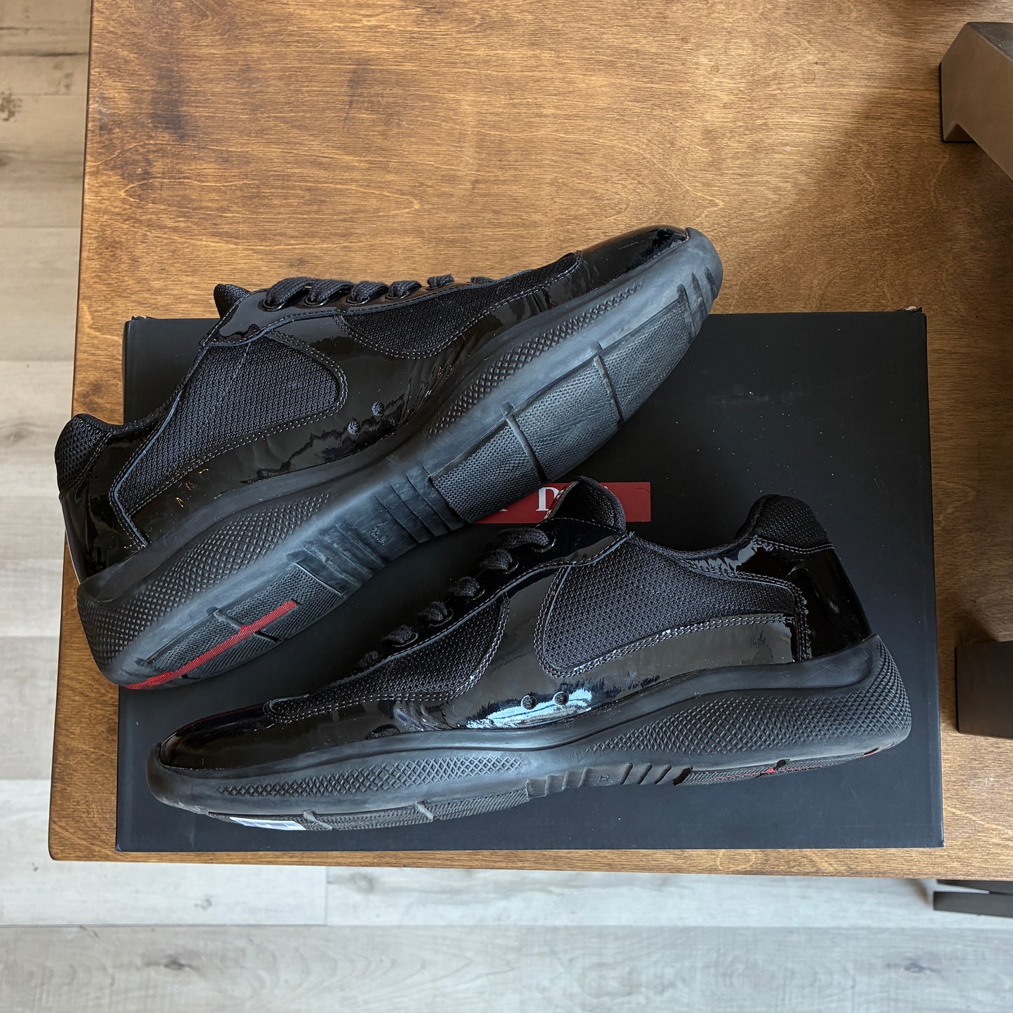 Prada Americas Cup "Black" Size 10