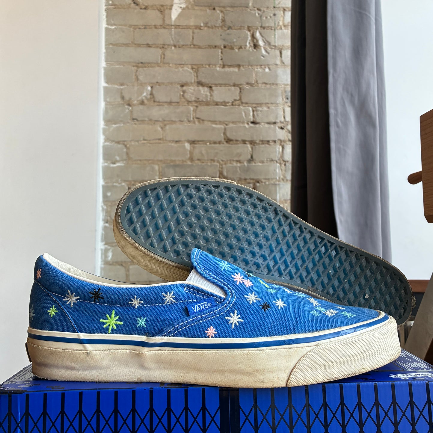 Better Gift Shop x Vans Slip On Size 10