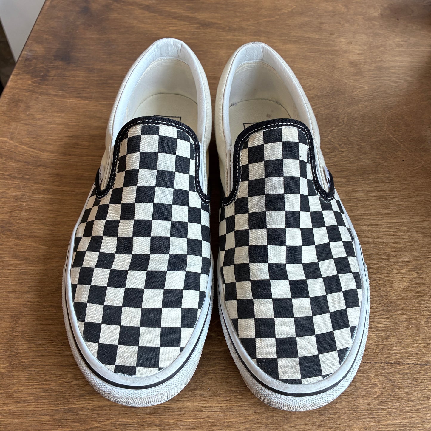 Vans Slip On Checkered Size 10