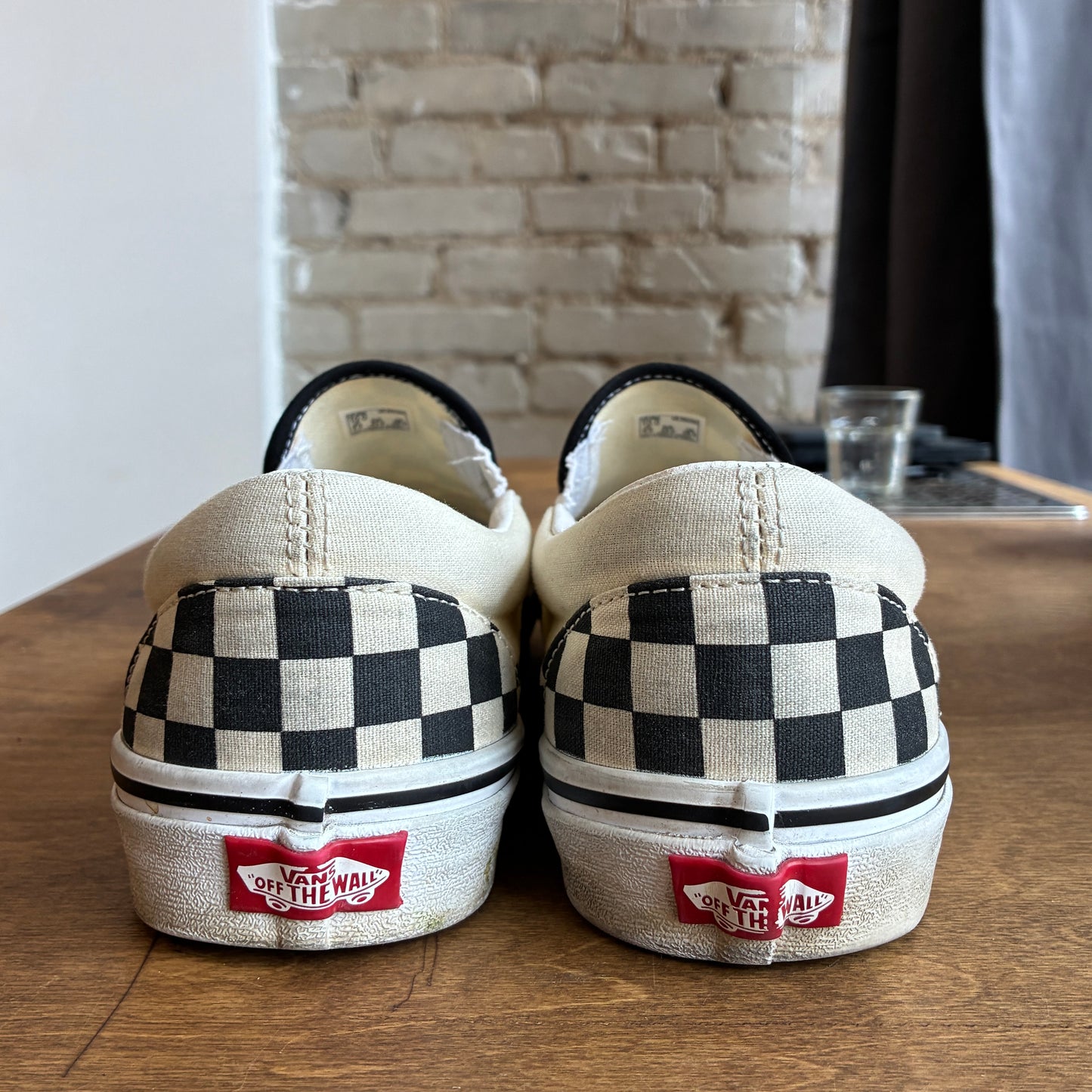 Vans Slip On Checkered Size 10