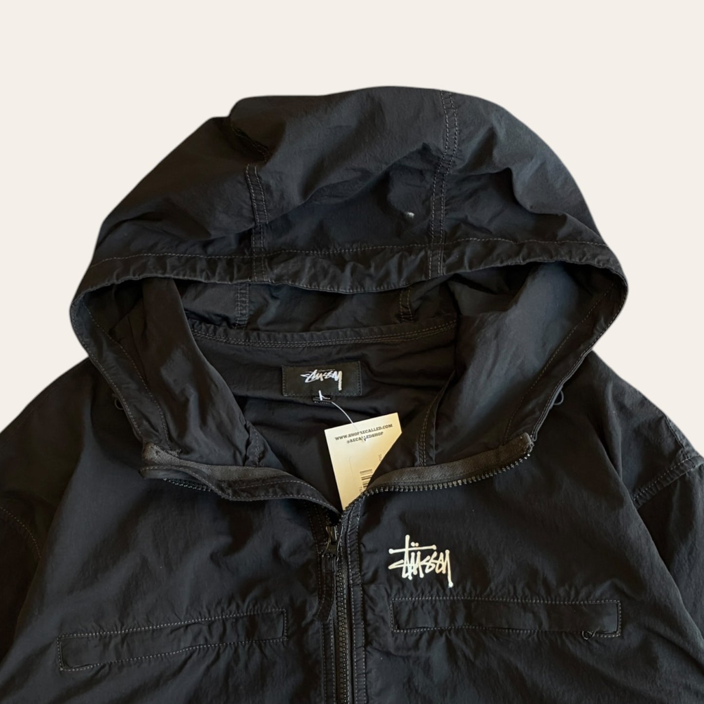Stussy Lightweight Hooded Jacket Size L