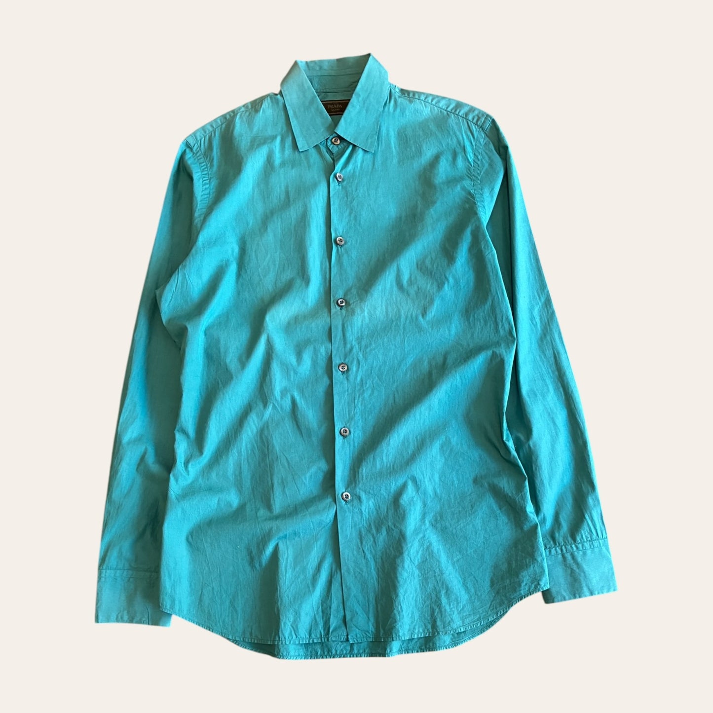 Prada Shirt Turqoise Size M