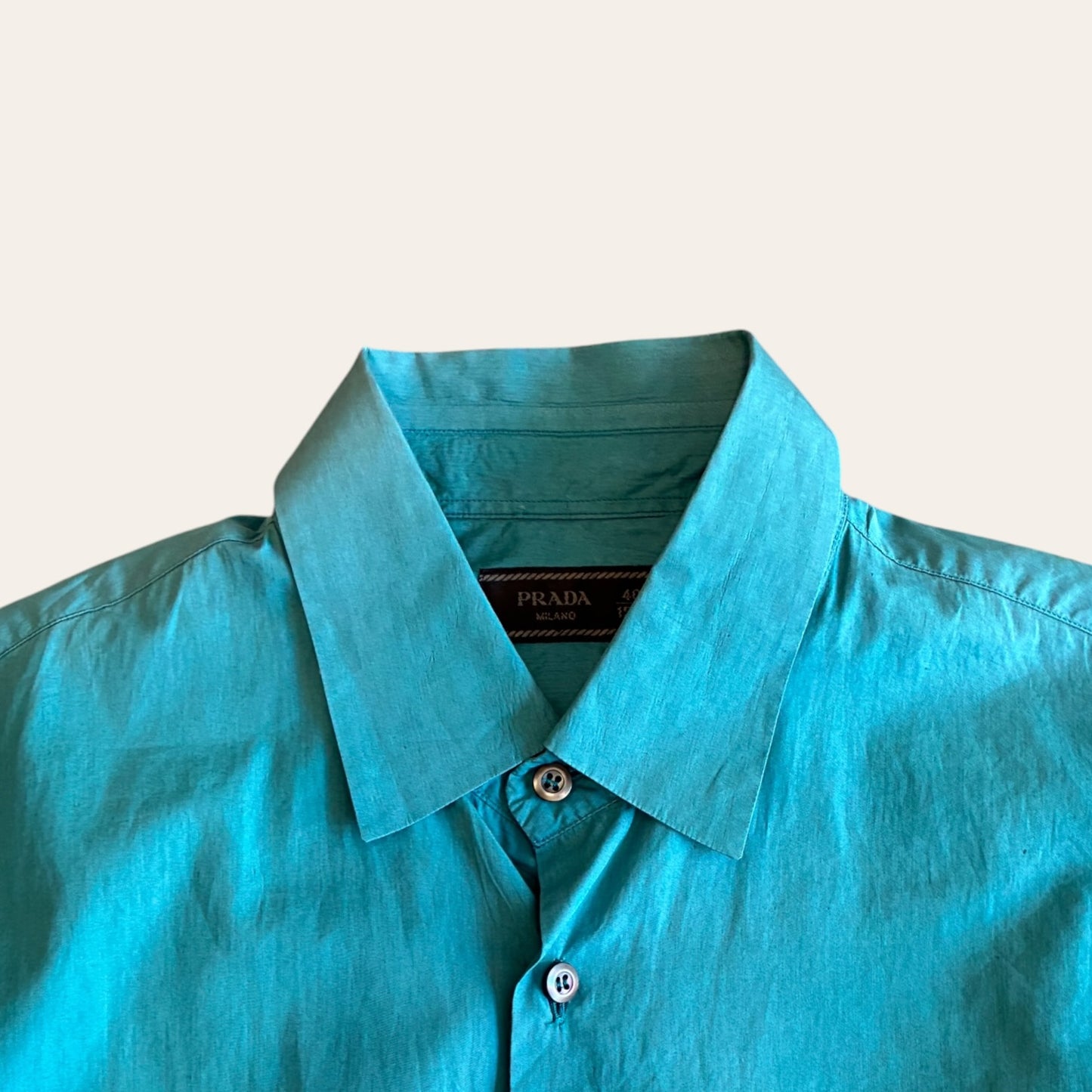 Prada Shirt Turqoise Size M