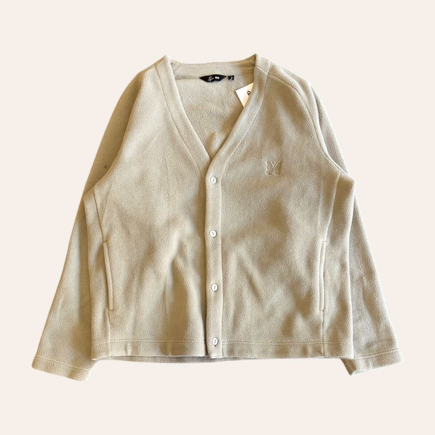 Needles x Uniqlo Fleece Cardigan Size M