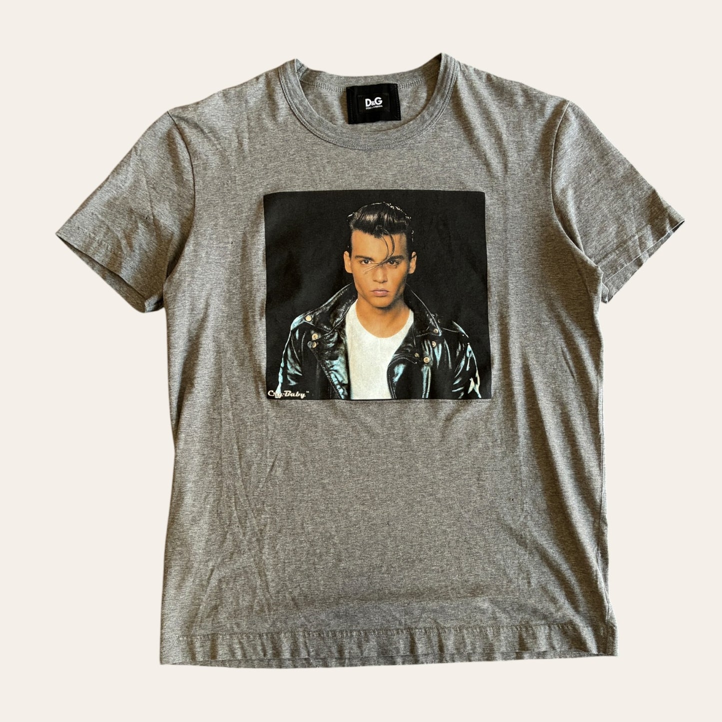 Dolce & Gabbana Johnny Depp Cry Baby Tee Size L