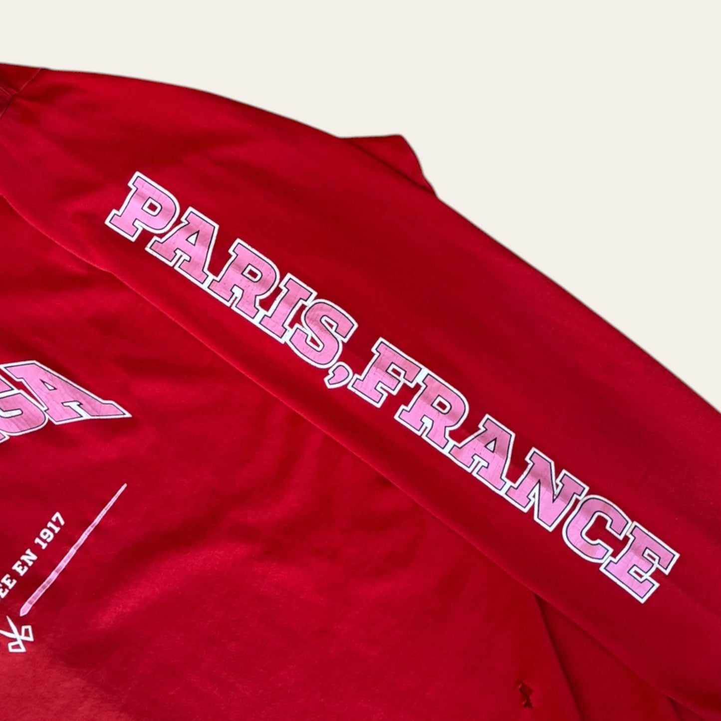 Balenciaga Distressed Long Sleeve Size XL