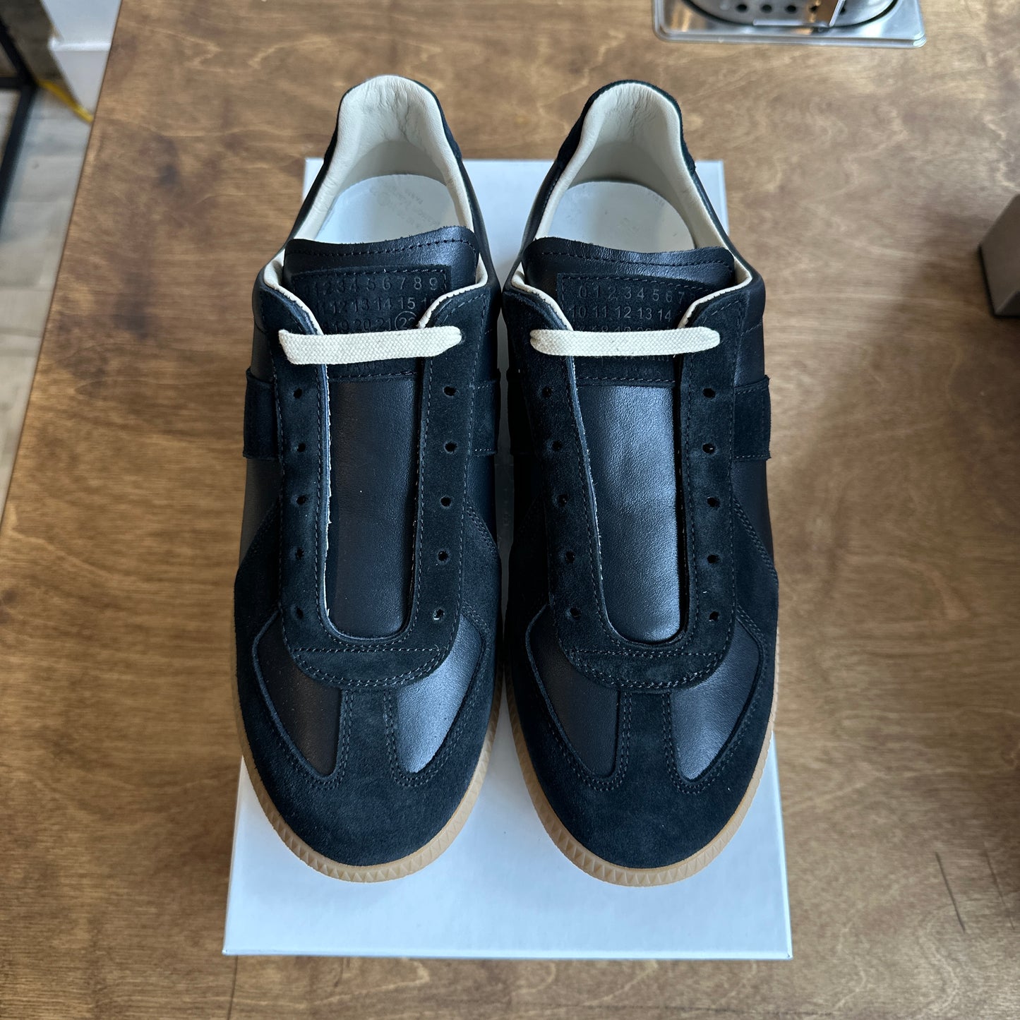 Brand New Maison Margiela GAT "Black/Gum" Size 39