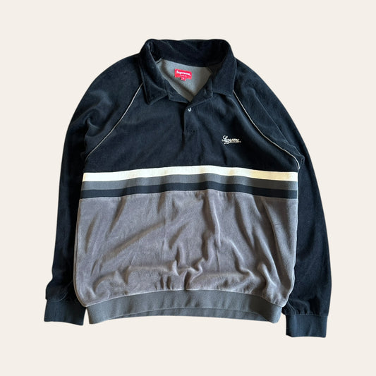 Supreme Velour Polo Size XL