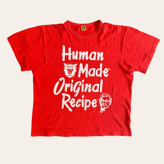 Human Made Original Recipe Tee Red Size XL