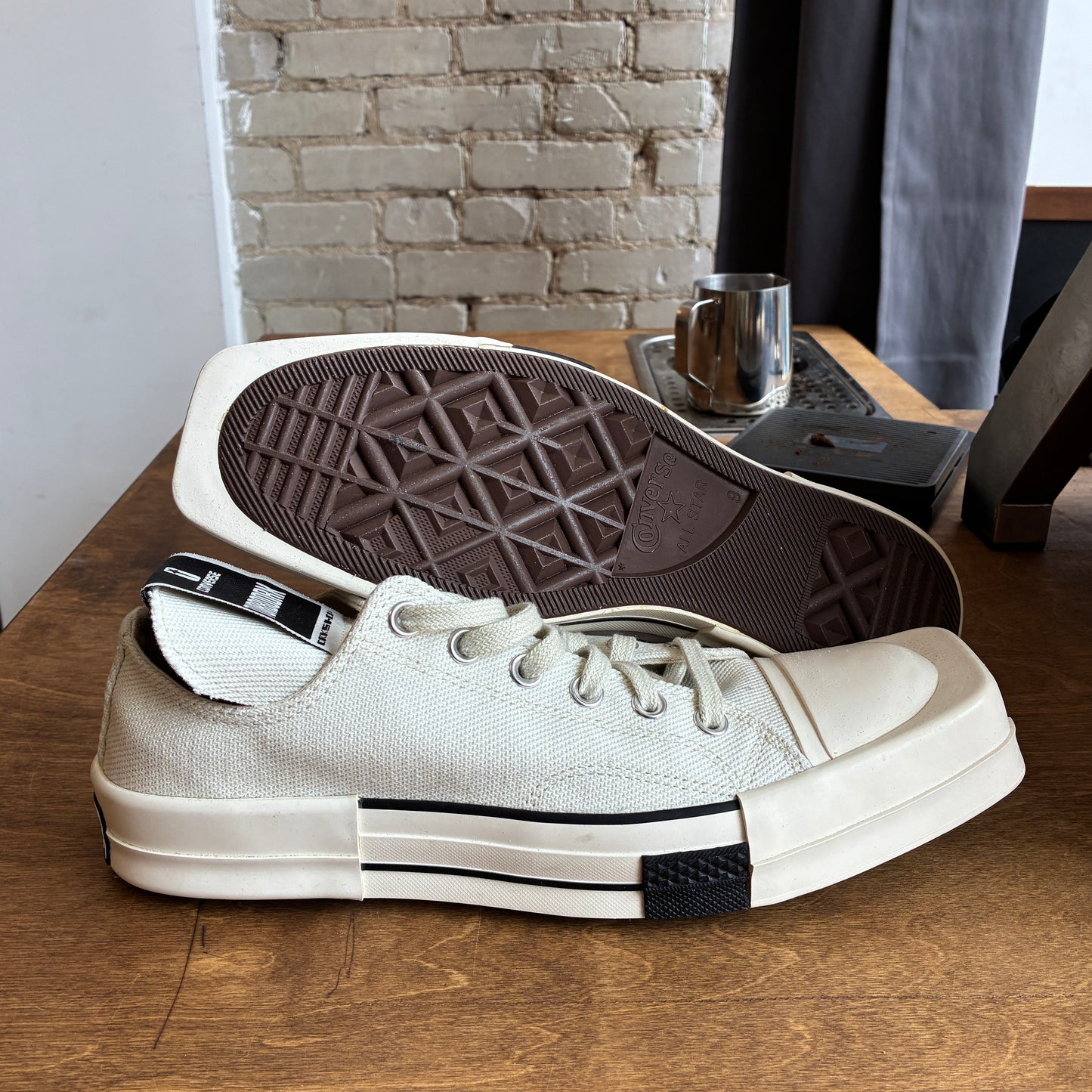 Converse x Rick Owens Drkshdw Turbodrk Size 9