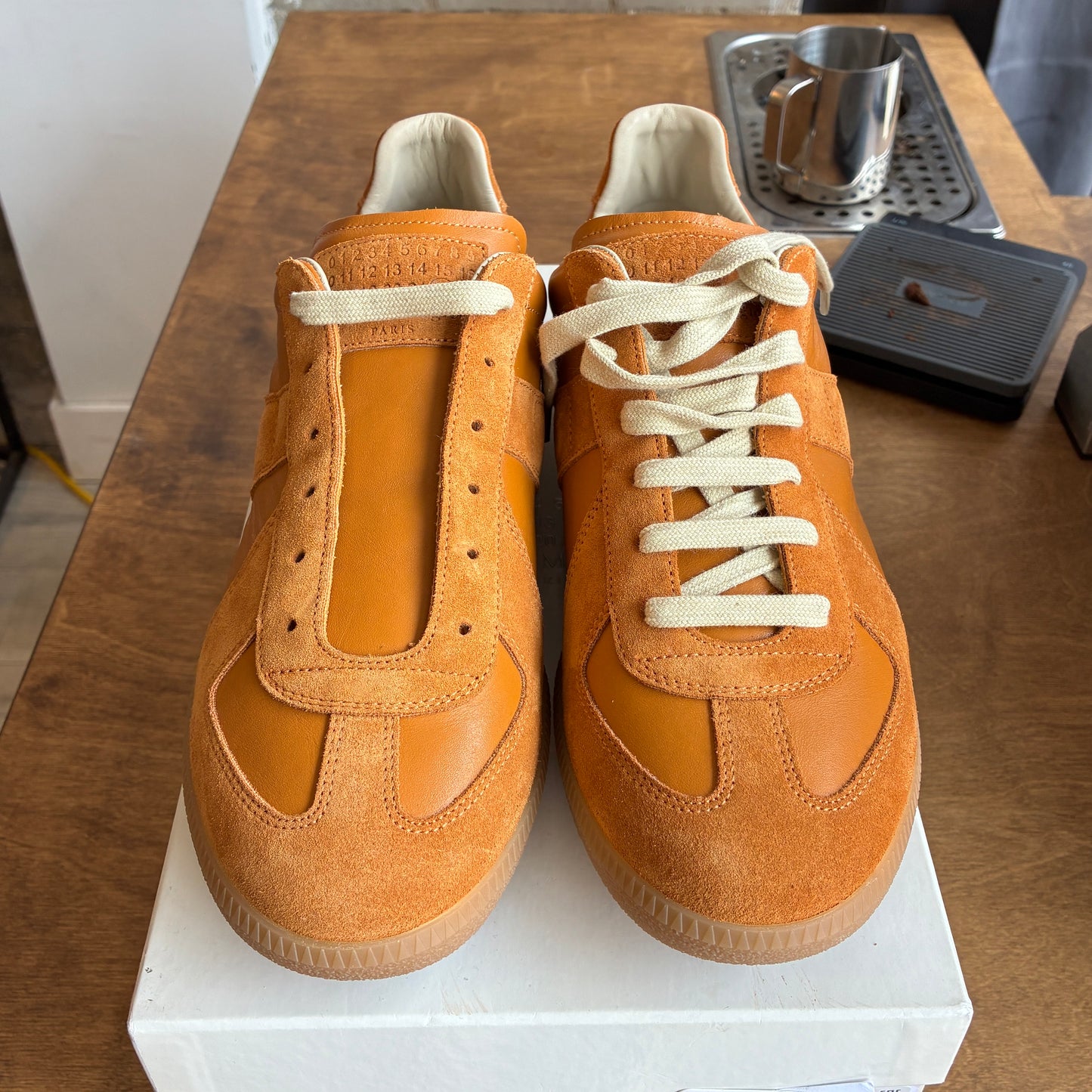 Brand New Maison Margiela GAT "Mustard" Size 43