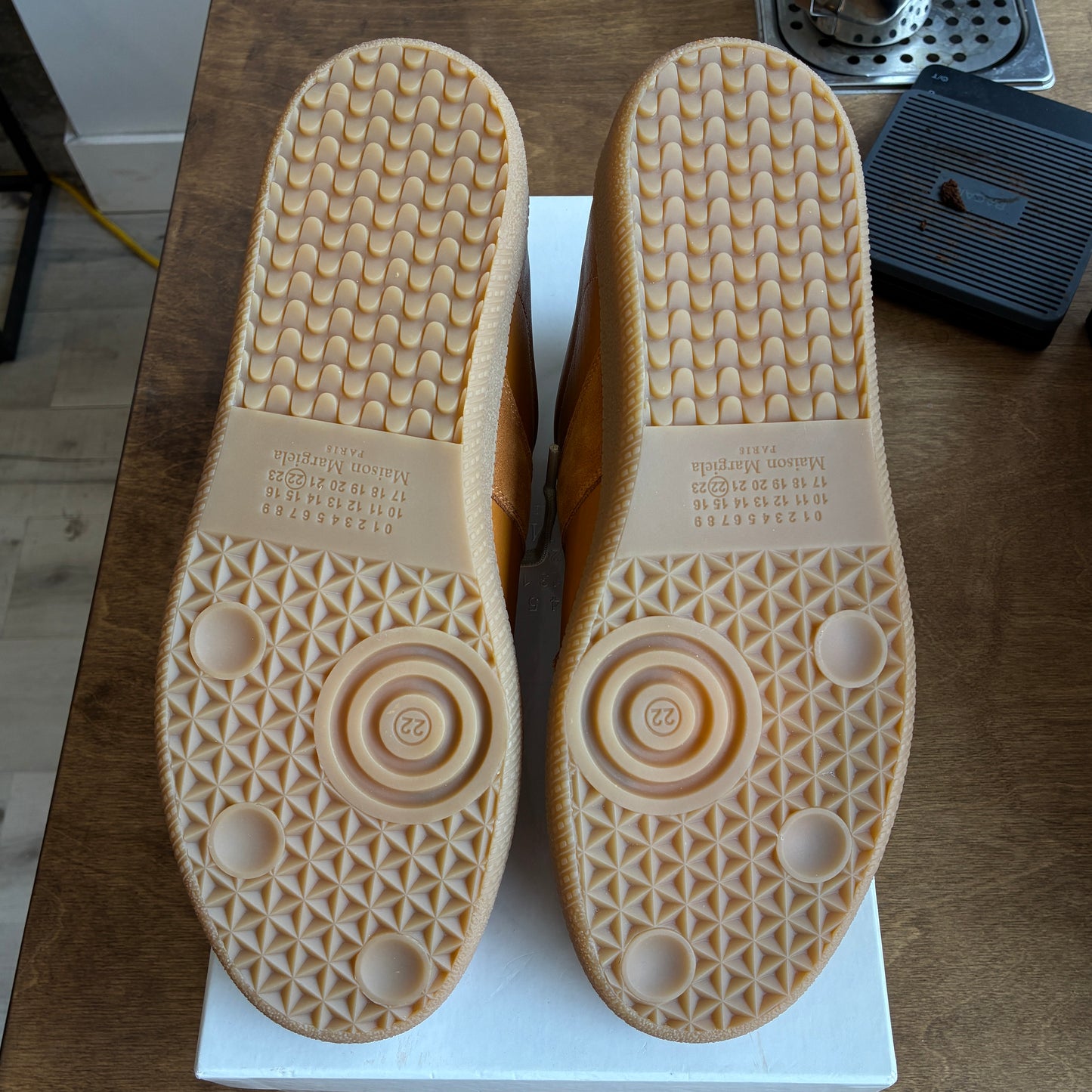 Brand New Maison Margiela GAT "Mustard" Size 43