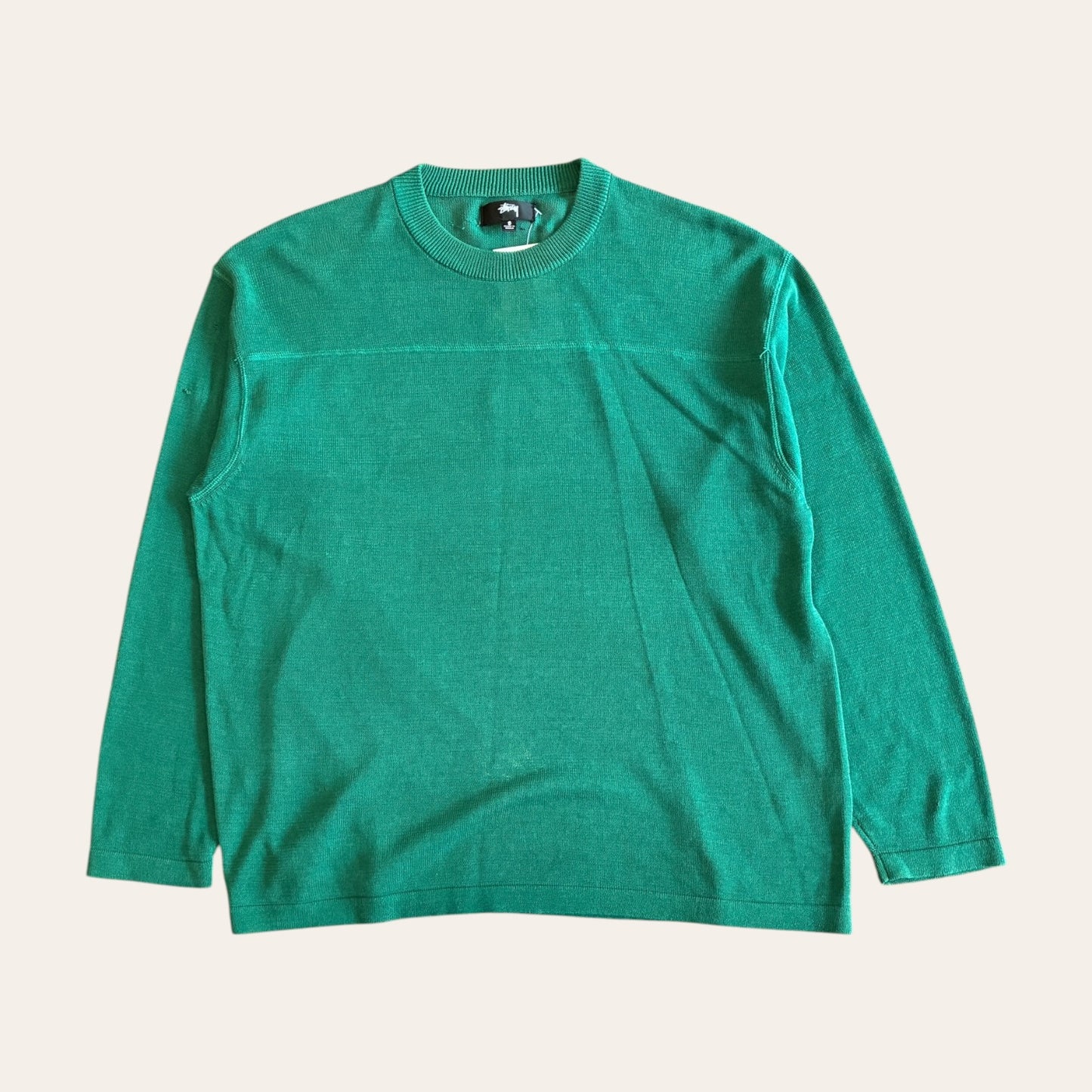 Stussy Knit Sweater Green Size S