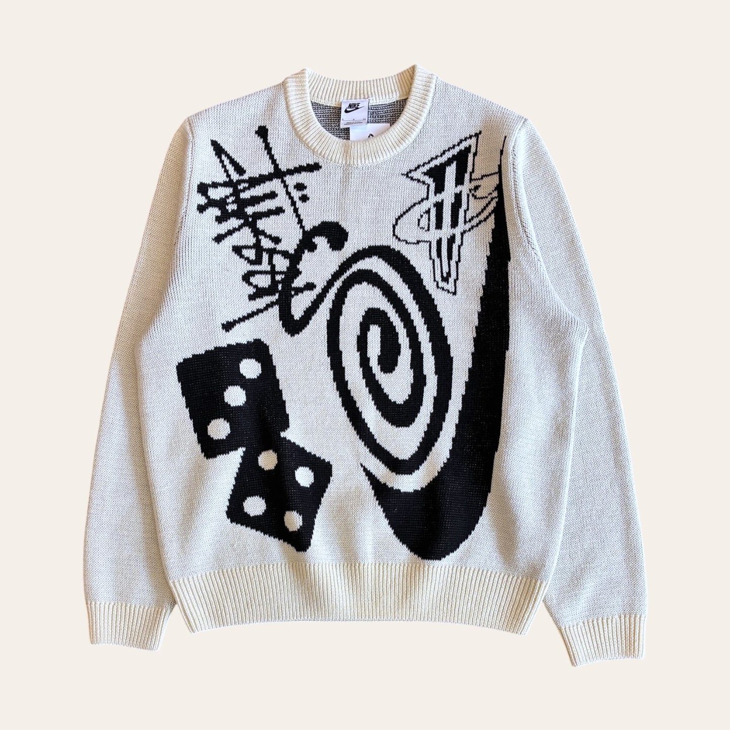 Stussy x Nike Knit Sweater Size S
