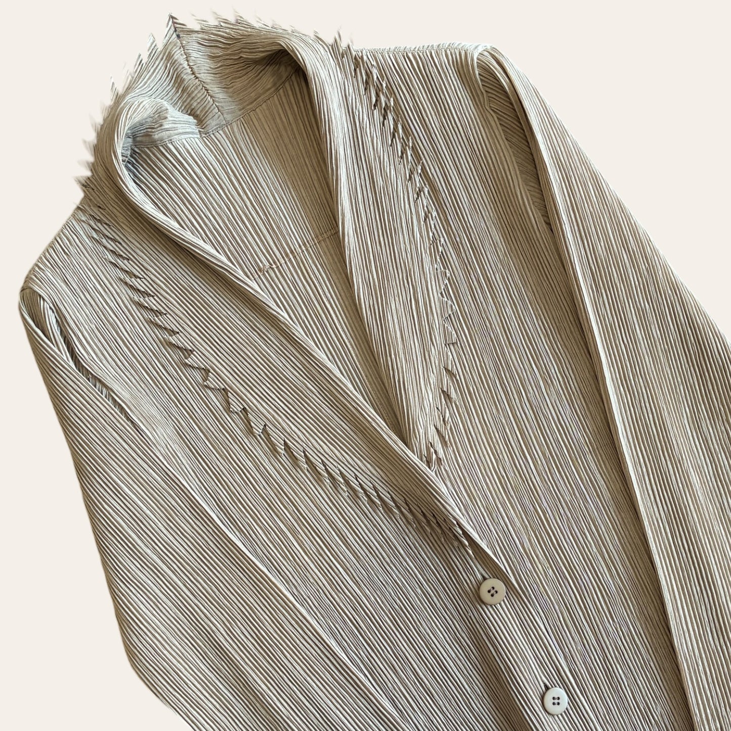 Issey Miyake Pleated Top Size 2