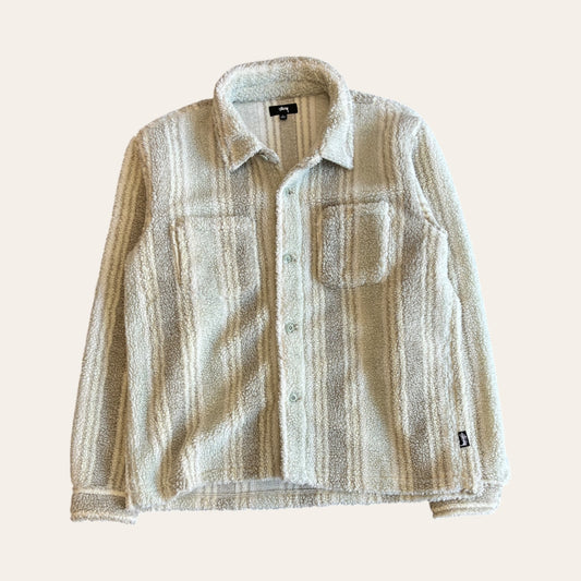 Stussy Fleece Overshirt Size L