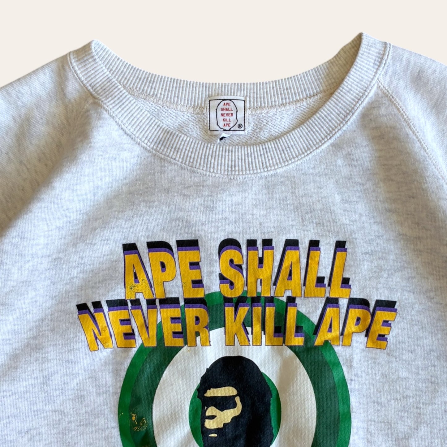 90s Bape Short Sleeve Sweater Size M