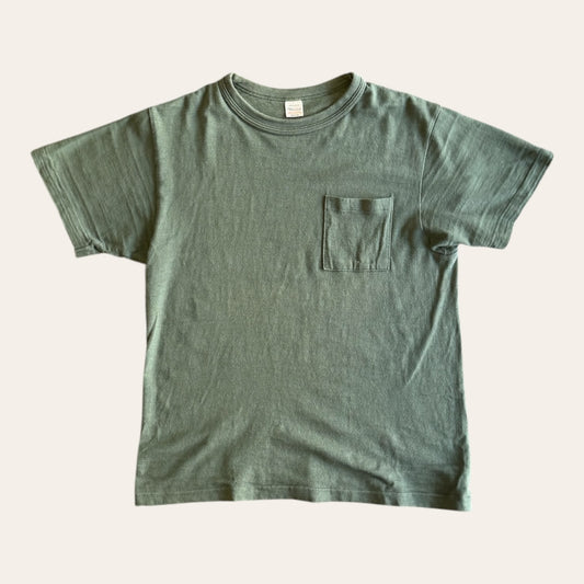Warehouse Green Pocket Tee Size M