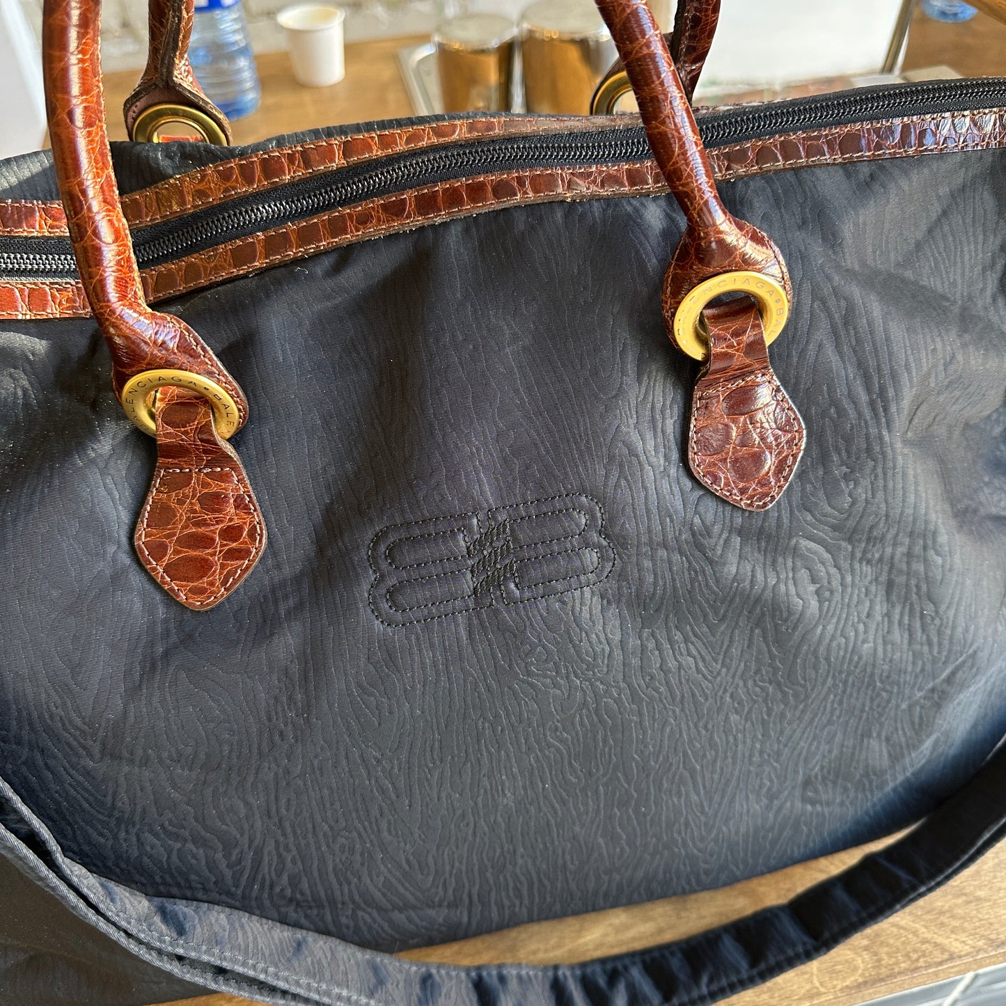 Balenciaga Nylon Duffle Bag