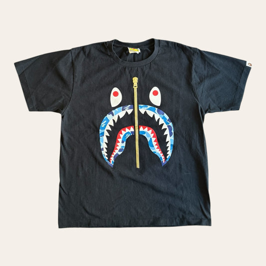 Bape Shark Tee Size M