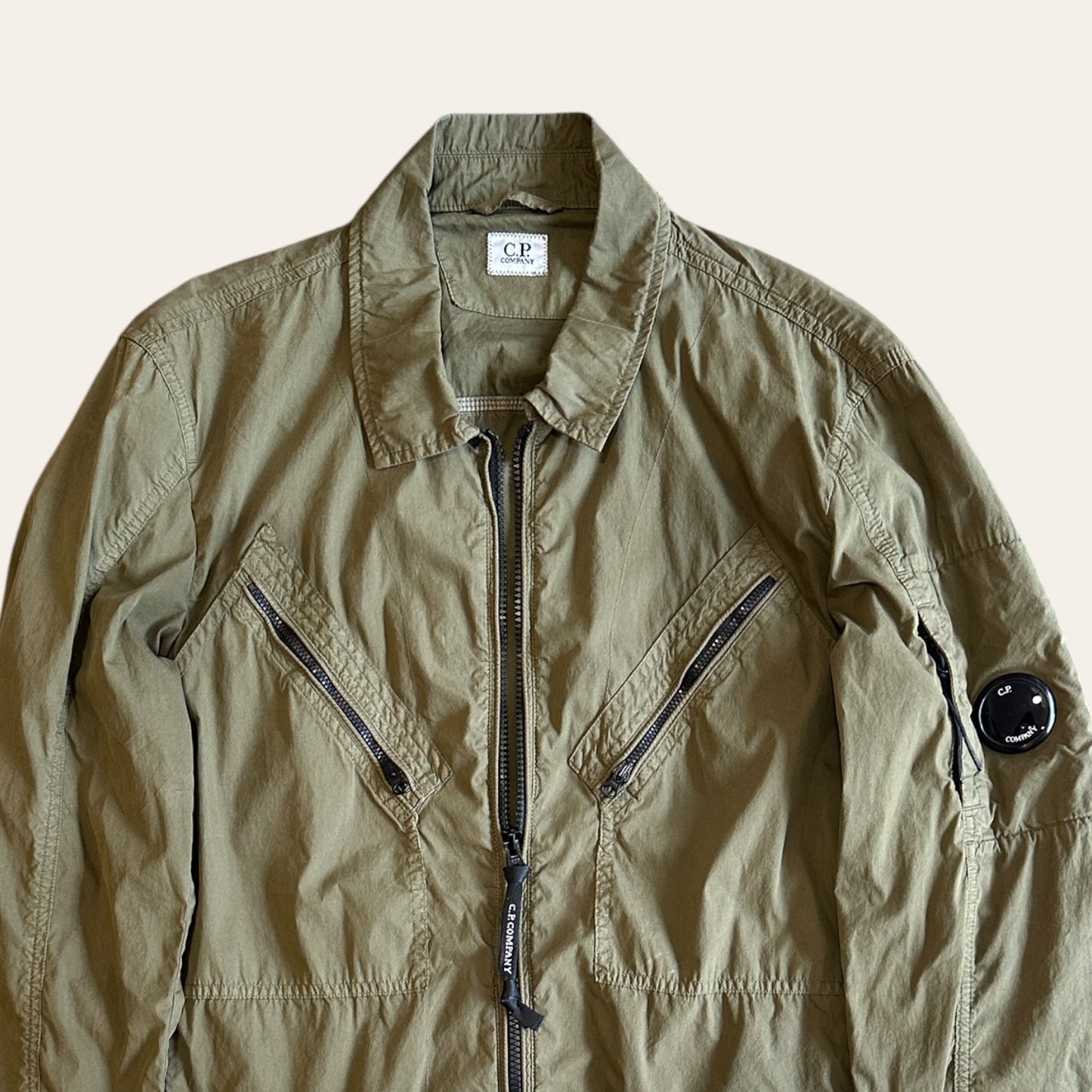 CP Company Zip-Up Overshirt Size L