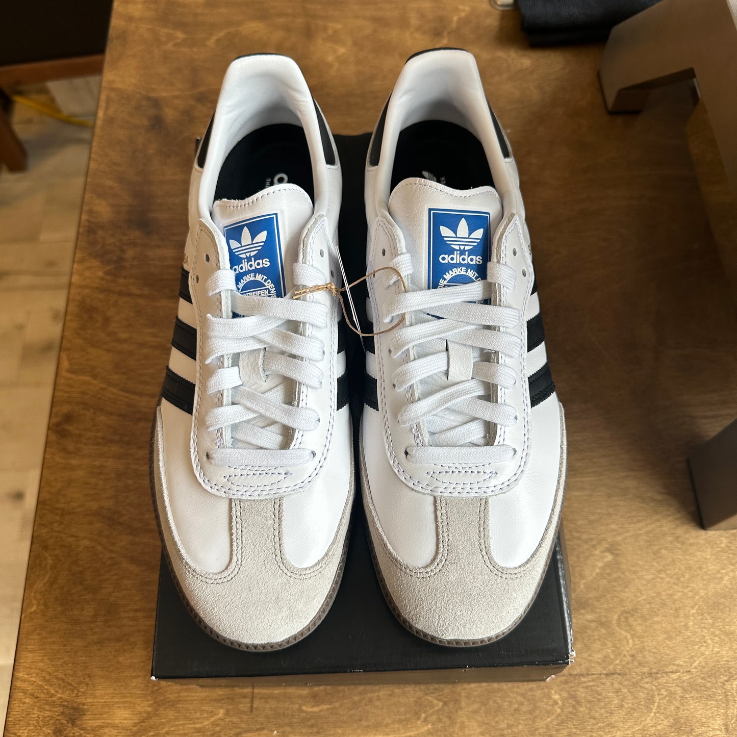 Brand New Samba "White/Black" Size 9
