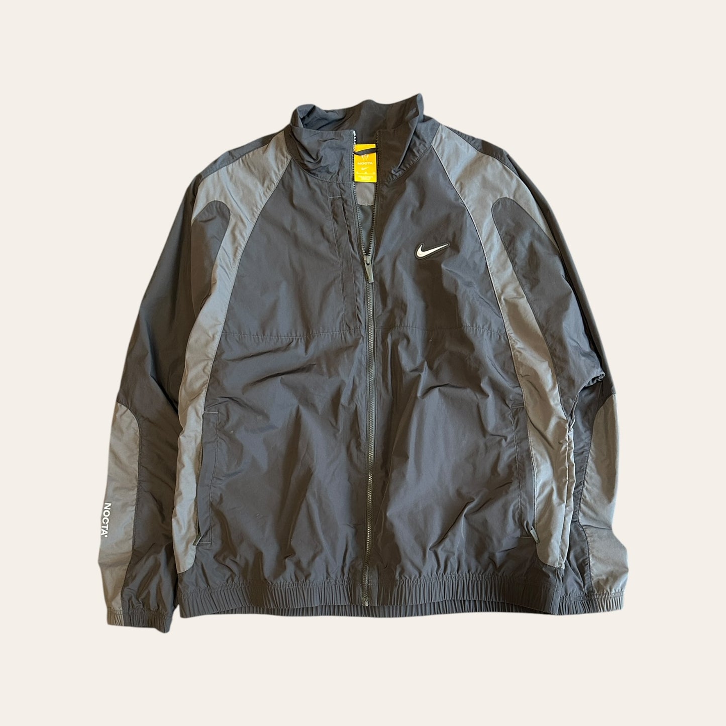 Nocta Northstop Nylon Track Jacket Grey Size XL