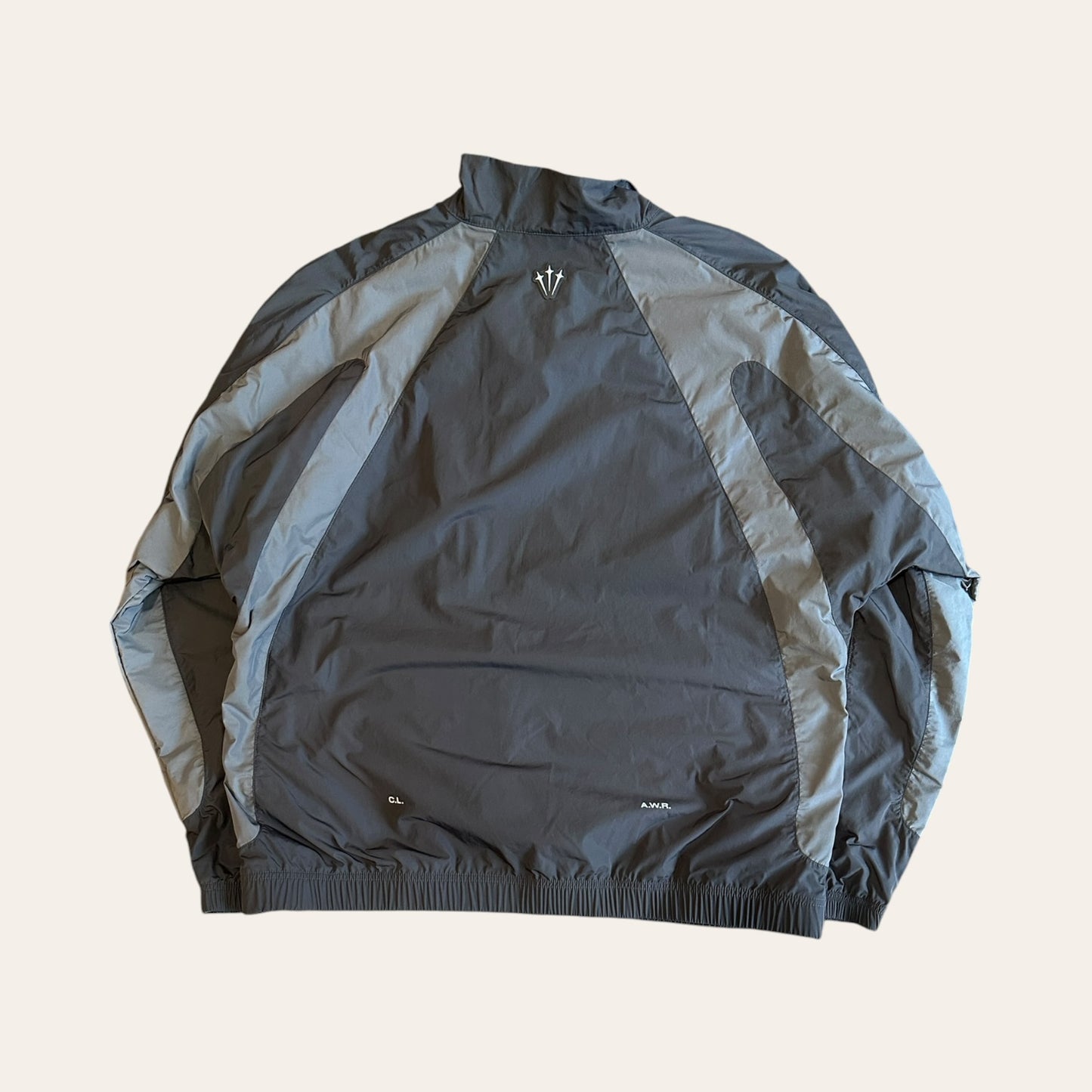 Nocta Northstop Nylon Track Jacket Grey Size XL