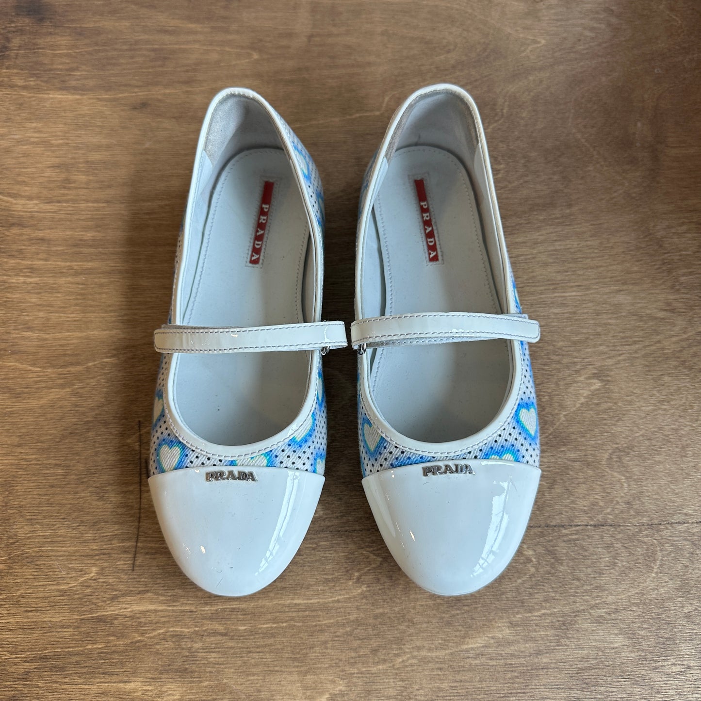 Vintage Prada Mary Jane Flats Size 35