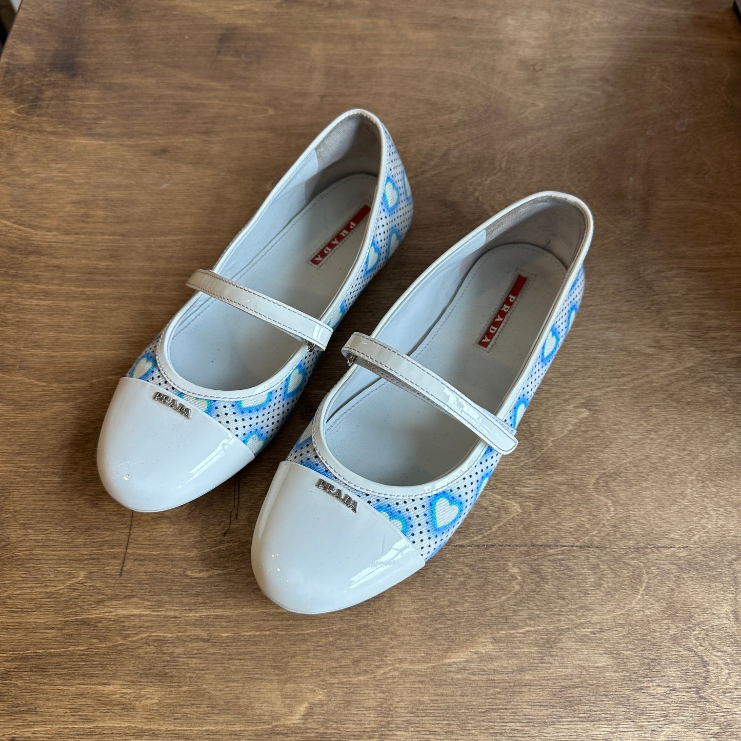 Vintage Prada Mary Jane Flats Size 35