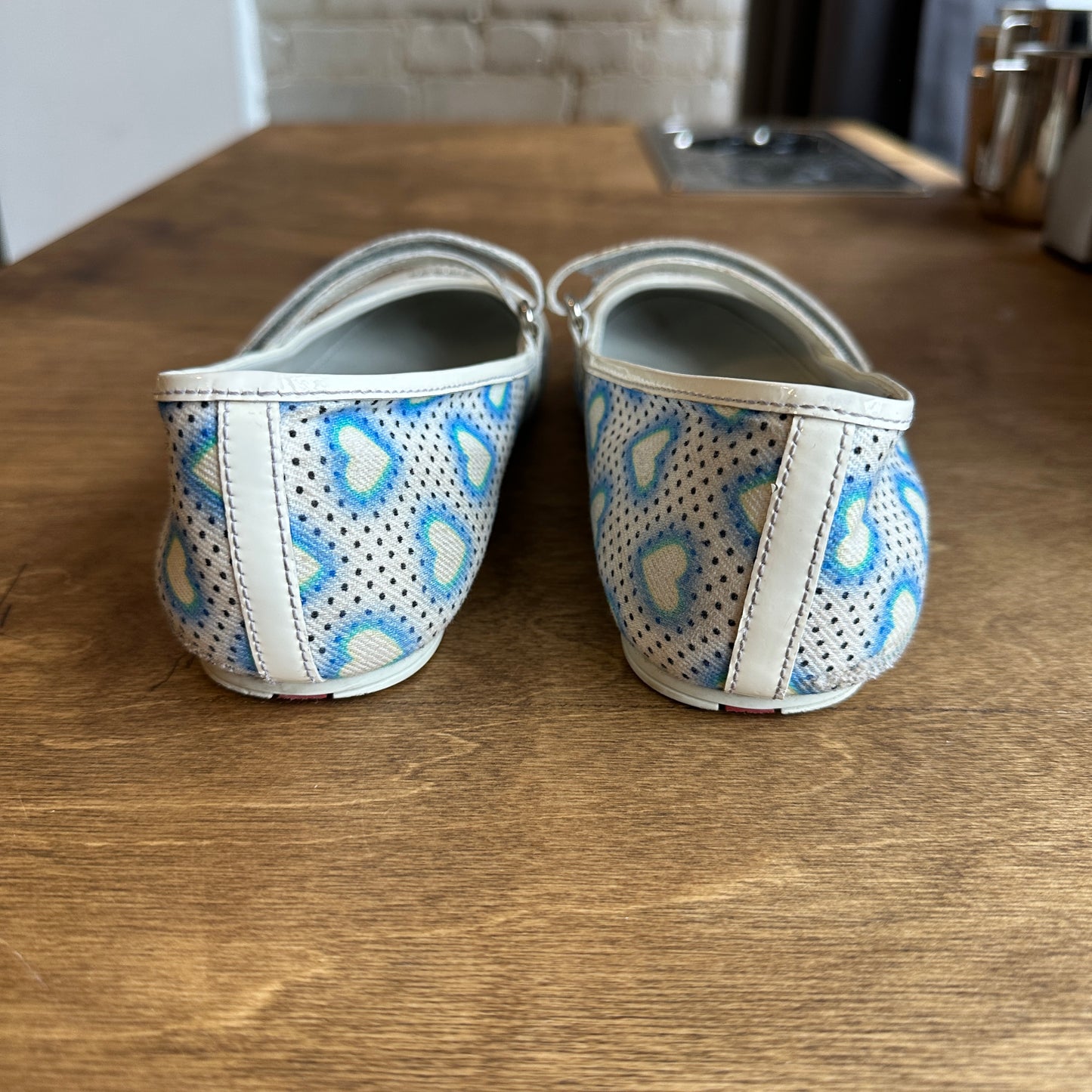 Vintage Prada Mary Jane Flats Size 35