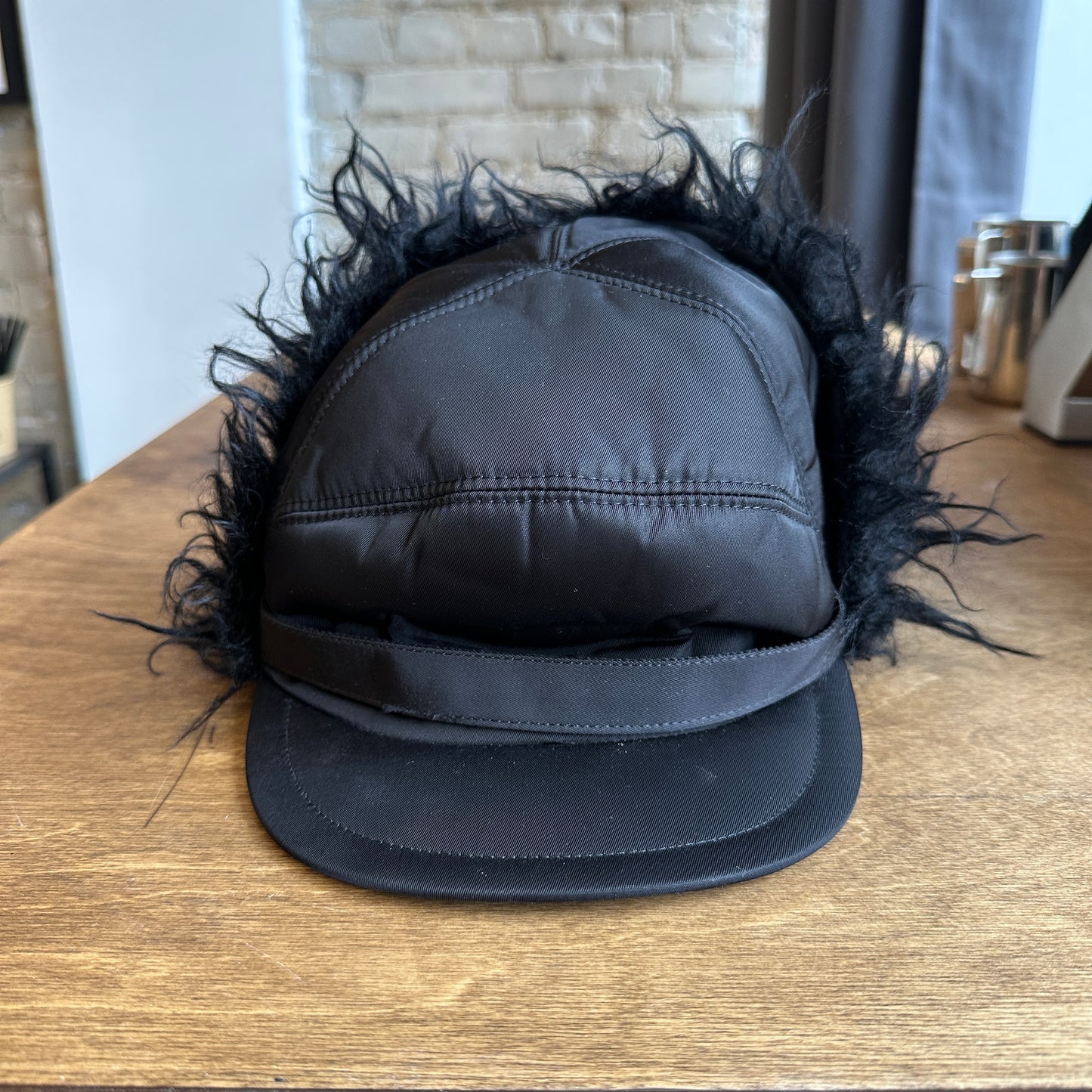 Prada Mohair Trapper Hat