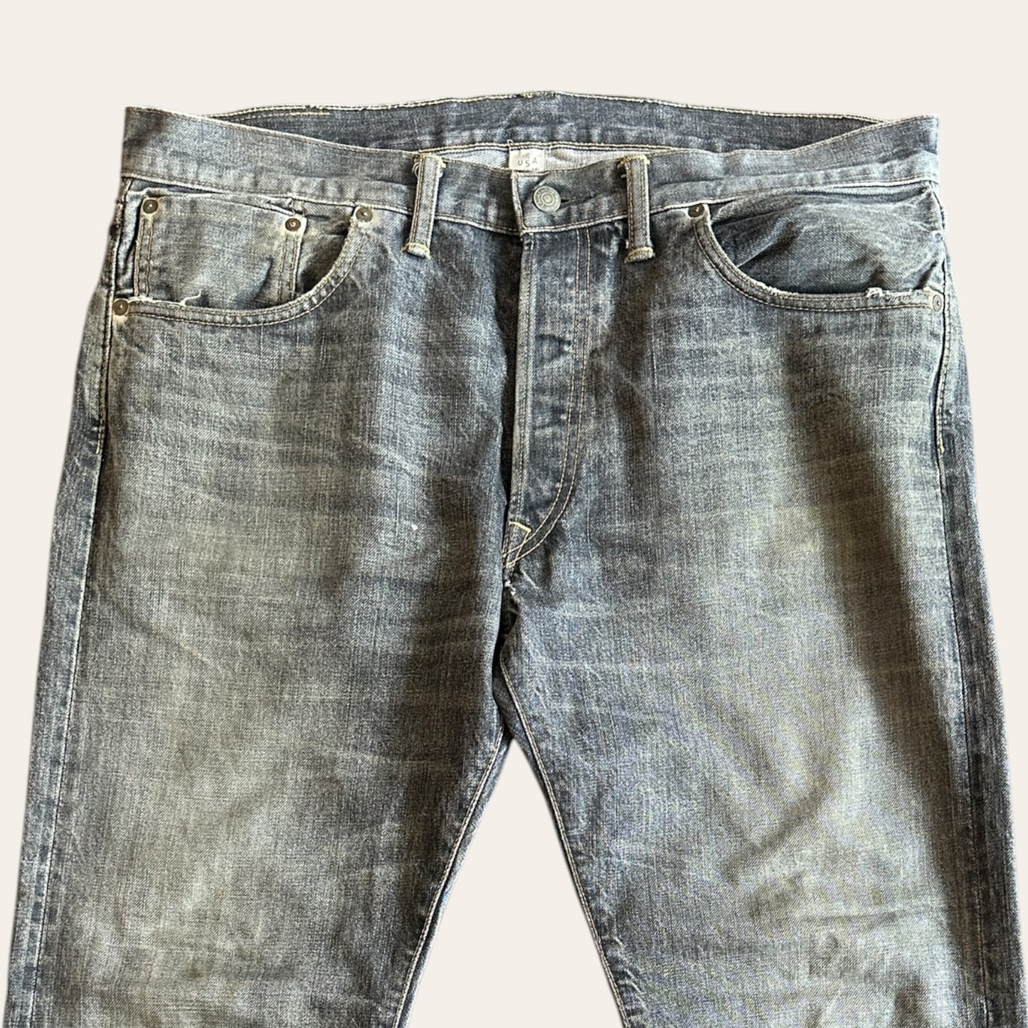 RRL Straight Fit Jeans Size 36x32