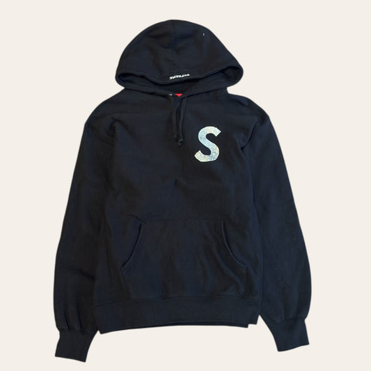 Supreme X Swarovski S Logo Hoodie Size M