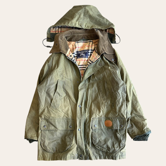 Burberry Waxed Jacket Size L