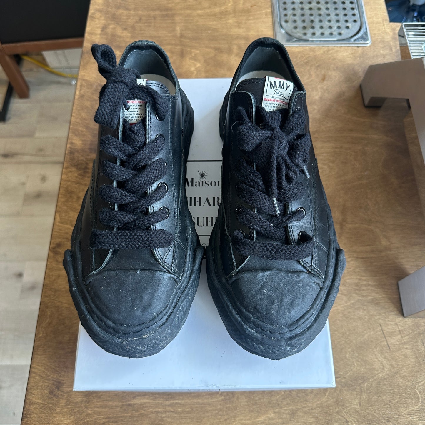 Maison Mihara Yasuhiro Sneaker "Black" Size 43