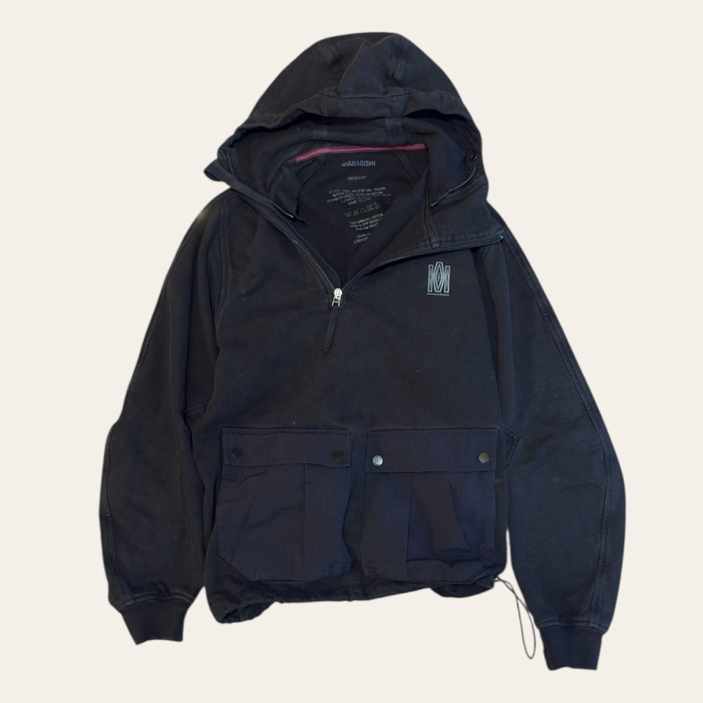 Maharishi Cargo Hoodie Size M