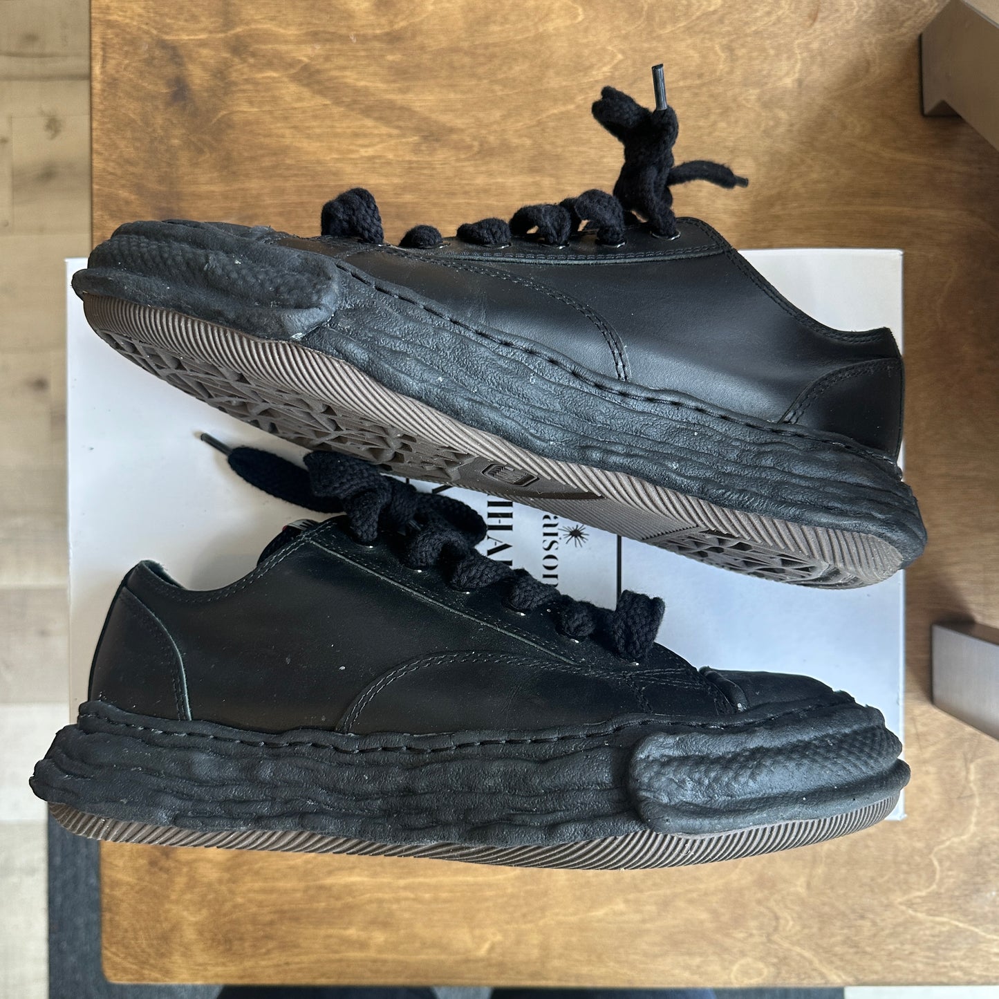 Maison Mihara Yasuhiro Sneaker "Black" Size 43