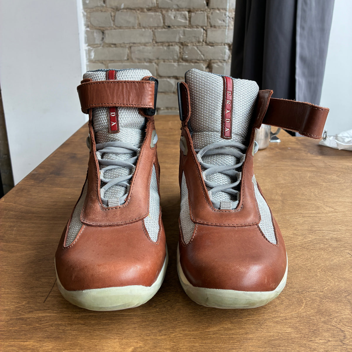 Prada America Cup High's Size 12
