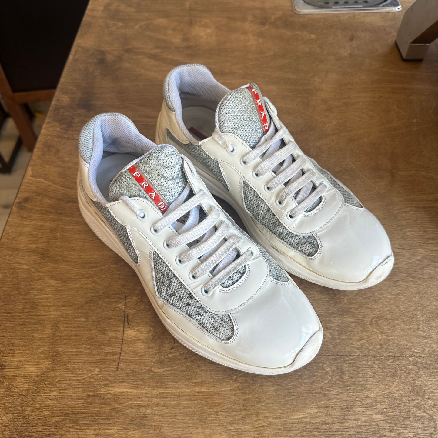 Prada America Cup White Size 9.5