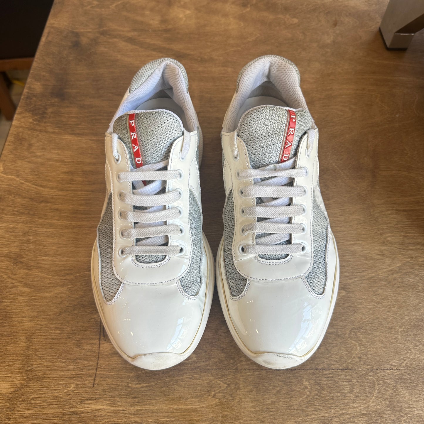 Prada America Cup White Size 9.5