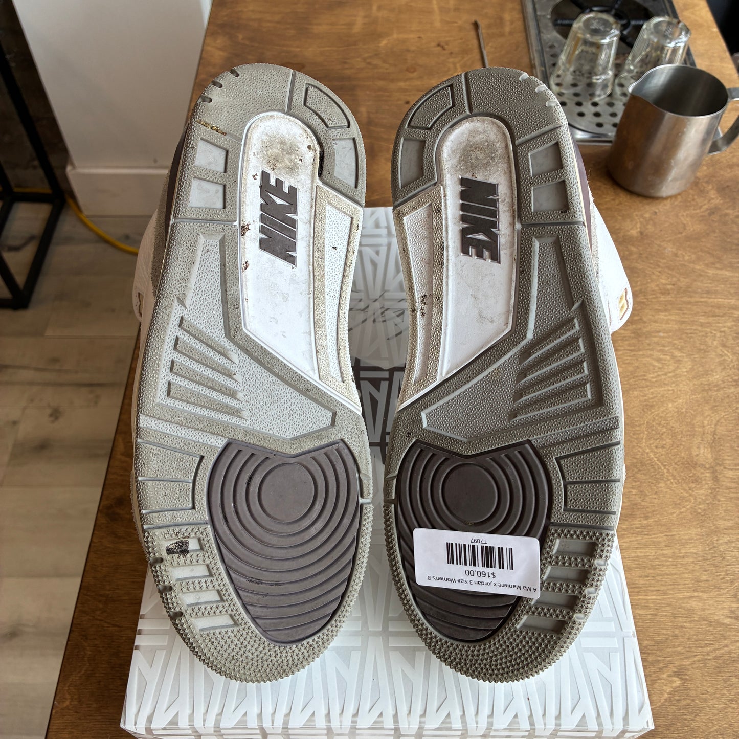 A Ma Maniere x Jordan 3 Size 8W