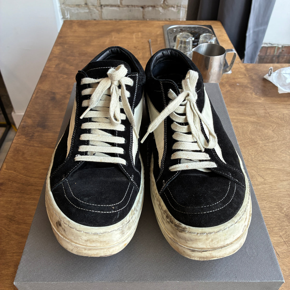 Rick Owens Vintage Sneaker Suede Size 43